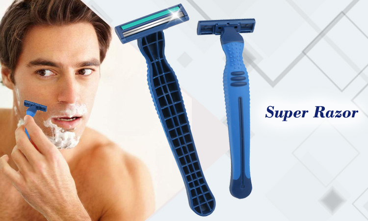 (OEM) Hanging Card Men's Shaver for Face Legs and Underarm Twin Blade Razor