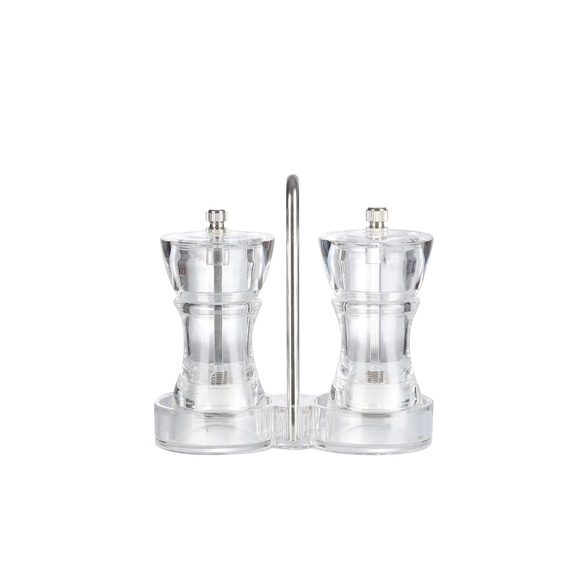 Chic Functional Plastic Salt Pepper Grinder Combo Set, Single Pack