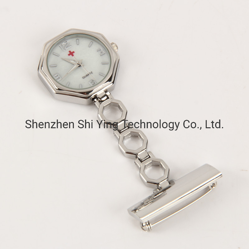 Stainless Steel Inventory Clip Fob Nurse Watches for Gift