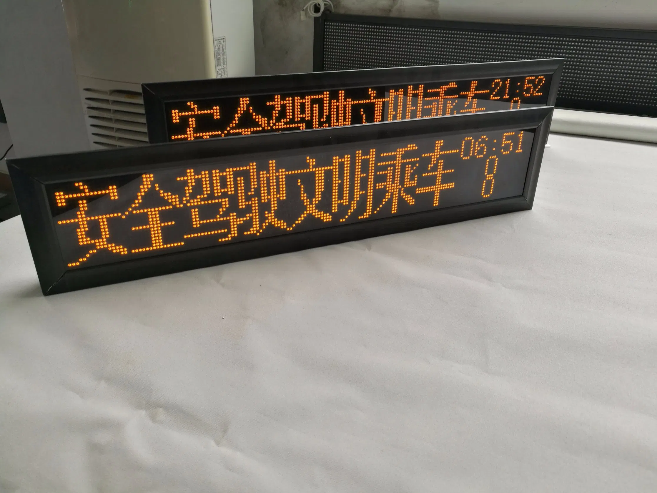 Single Line Dual-Color LED Bus Route Sign