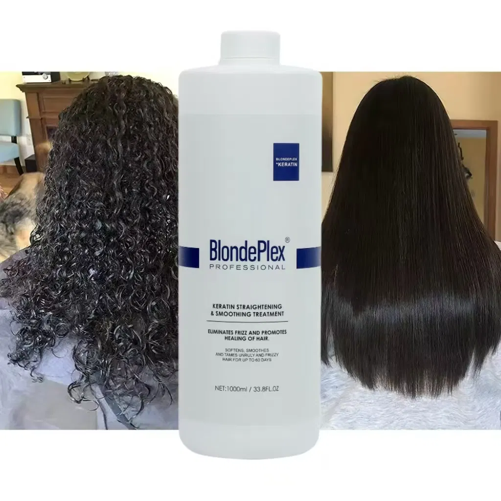 Private Label Straightening Hair Salon Use Hair Keratin Treatment 1000ml