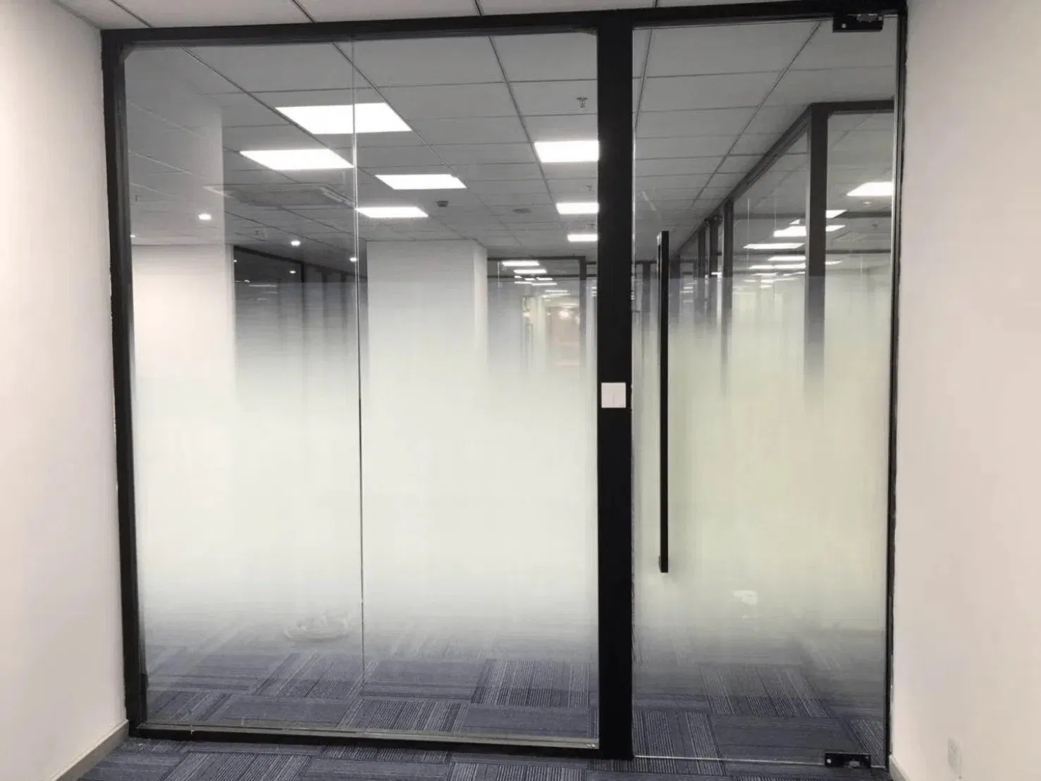 Top Sale White Gradient 10mm Tempered Laminated Glass Sheet Price for Commercial Building
