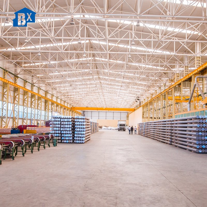 Durable Steel Frame Warehouse: Ideal Space for Plant Workshops Custom Steel Frame Workshop: Perfect for Plants and Garden Equipment