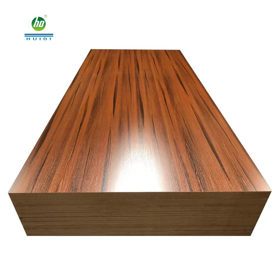 Commercial Linyi Natural Marine Cheap Melamine Decoration Film Faced Hardwood Furniture Wood Veneer Laminated Plywood