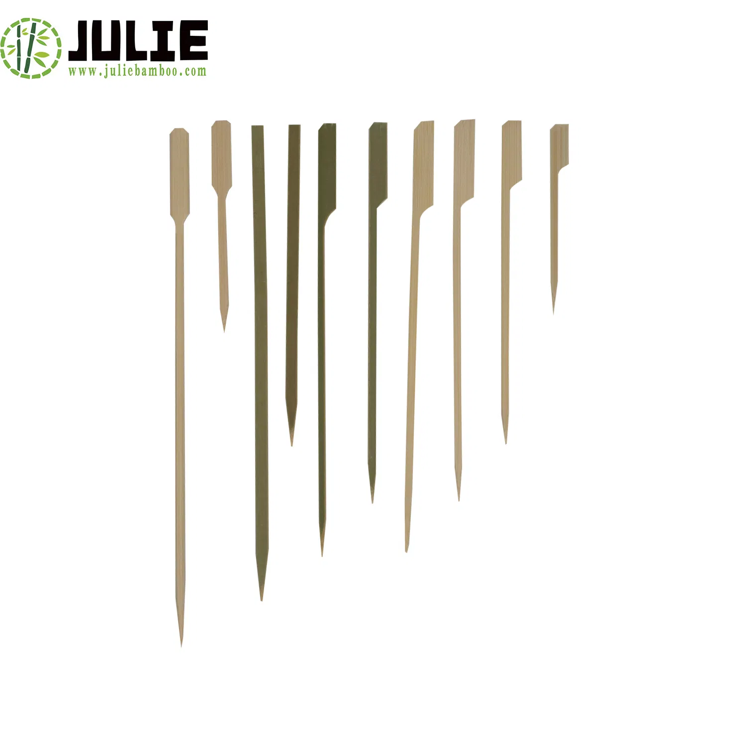 Food-Contacting Grade High Quality Paddle Skewer Gun Skewer BBQ Bamboo Skewer for Food Use