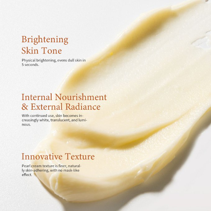 OEM/ODM Concealing Skin-Nourishing Dendrobium Nobile Patented Ergothioneine Dual Brightening Factor Skincare Whitening Lady Cream