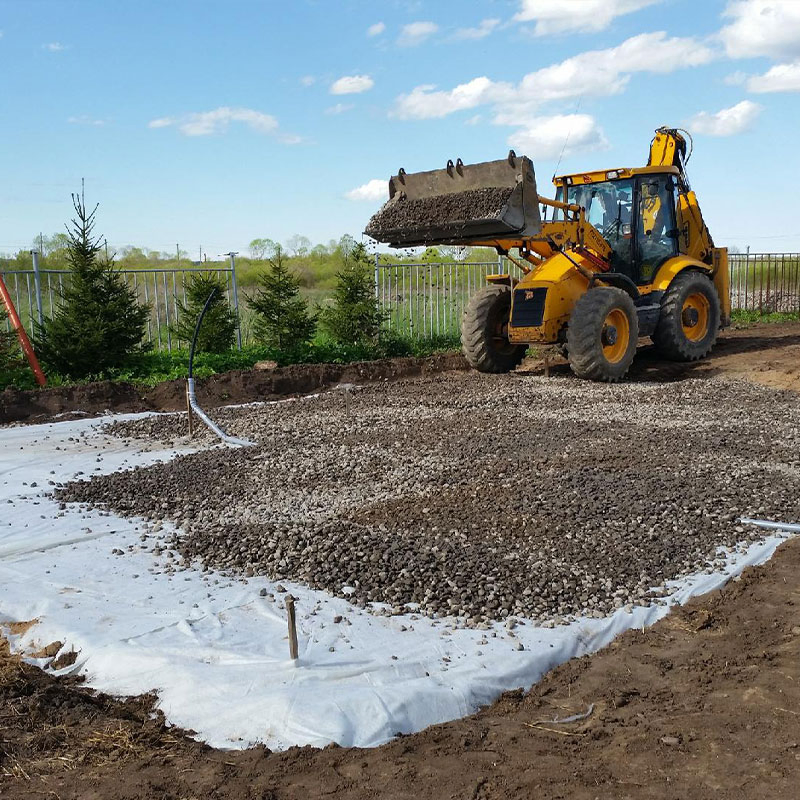 PP/Pet Needle-Punched Fibre Fabric Nonwoven Geotextile PP Pet Staple Fiber