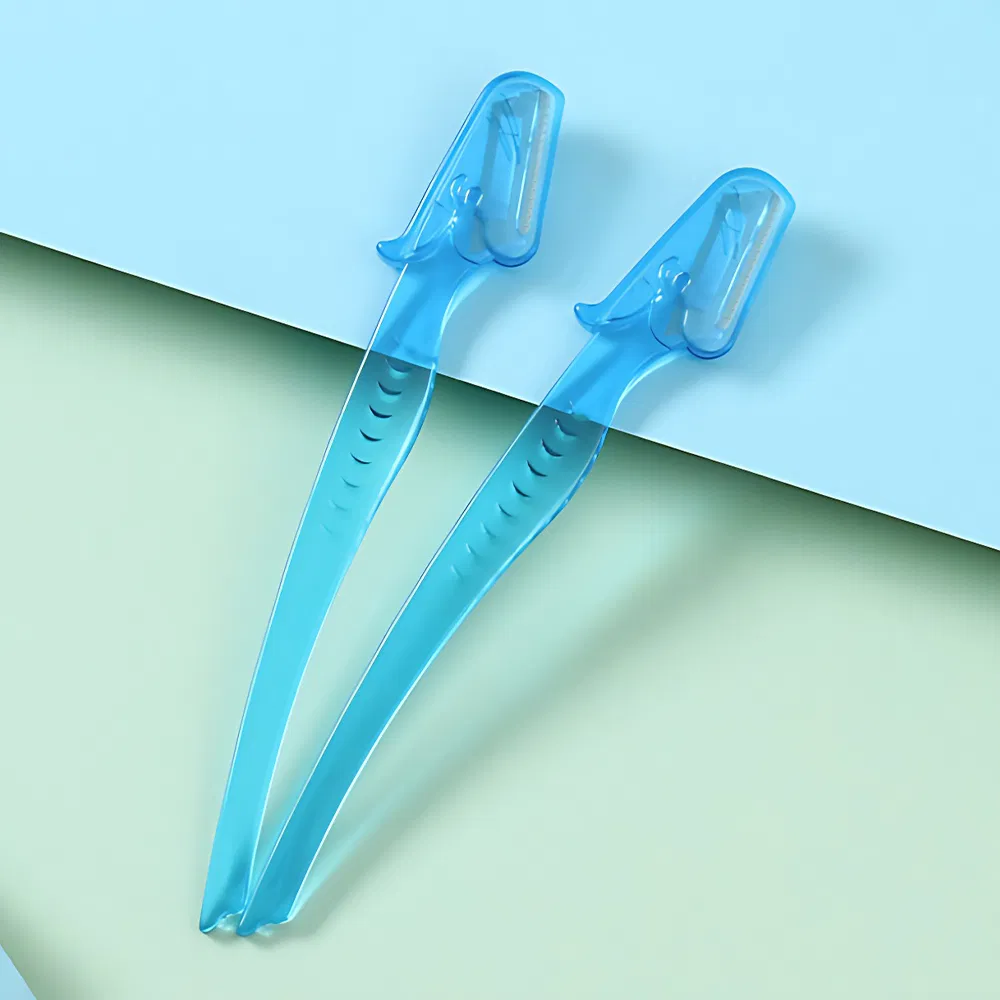 Hot Sale Professional Shaving Eyebrow Razor and Facial Razor with Precision Cover