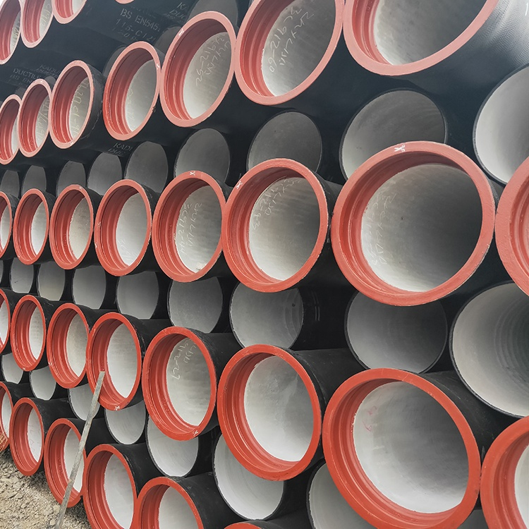 China Large Diameter 1800mm Tyton Joint Ductile Cast Iron Pipe En545