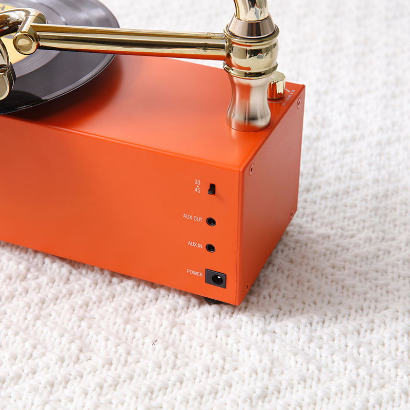 Ретро-проигрыватель винила 3 скорости с внешним динамиком