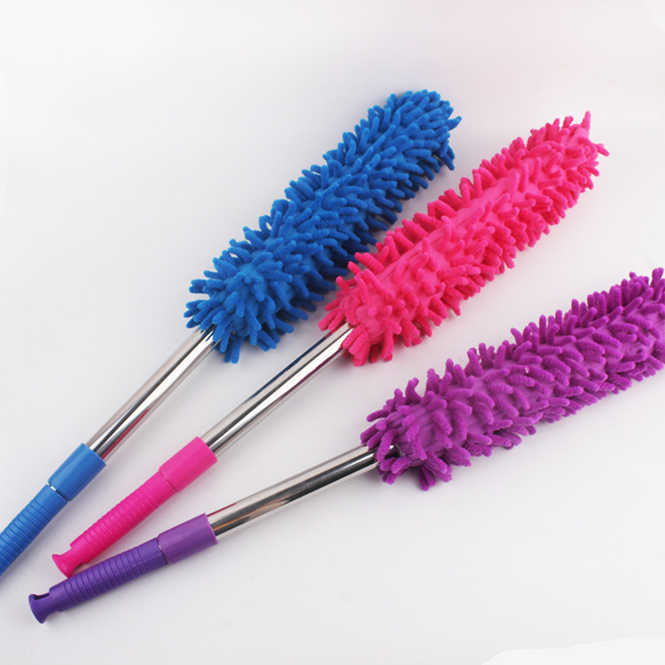 Extendable Handle Chenille Duster Brush
