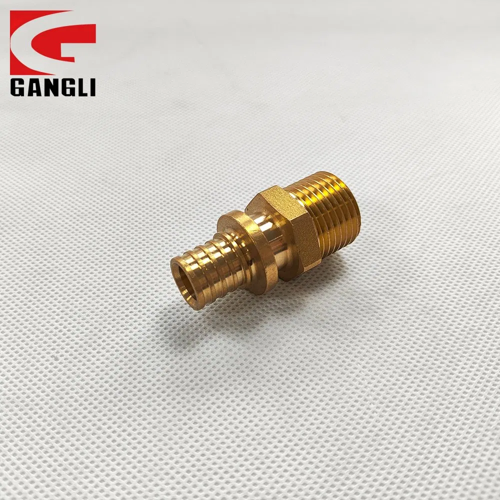 Wholesale Plumbing Male Straight Brass Pex-a Pipe Connector