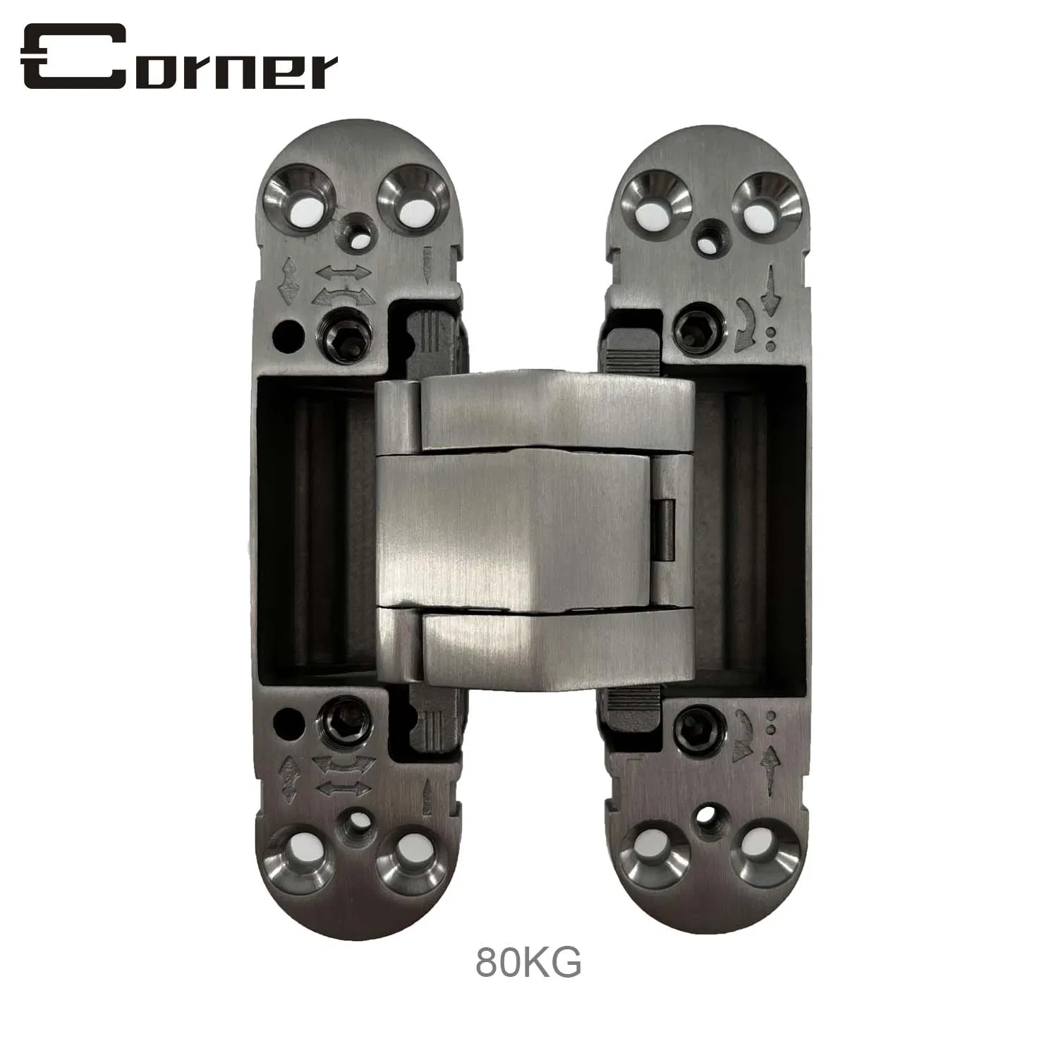 Invisible 3D Adjustable Heavy Duty Hidden 80kg Concealed Door Hinge