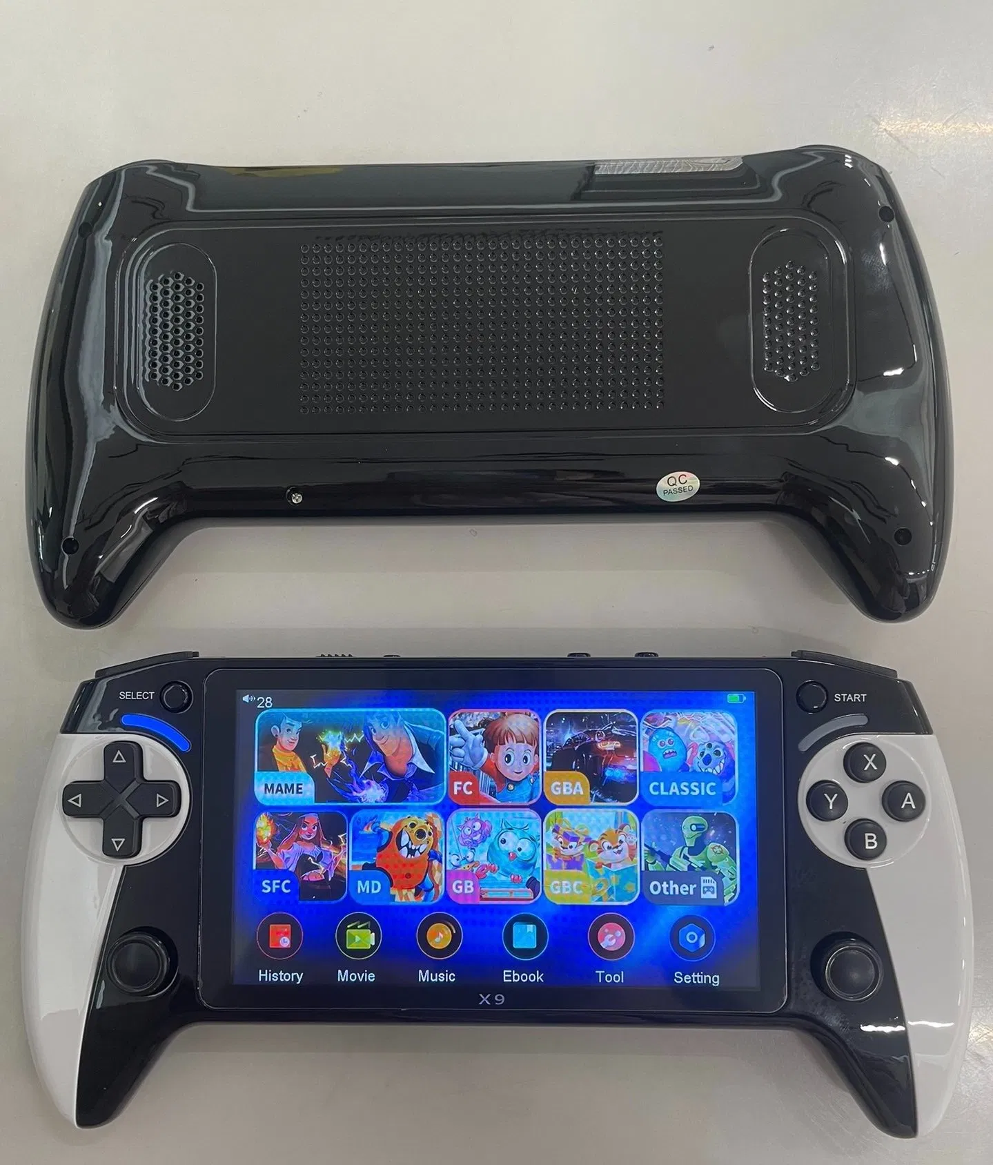 Портативная игровая консоль Retro X9 с двумя джойстиками