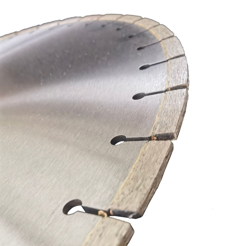 High Quality Laser Welded Segment Diamond Saw Blade Welding Cutting Disc for Reinforced Granite Block Bricks Concrete Cutting