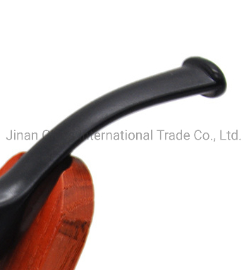 Classic Carved Wooden Smoking Pipe Tobacco Accessory Traditional Style Natural Handmade Cigar Pipe Curved Smoke Tools