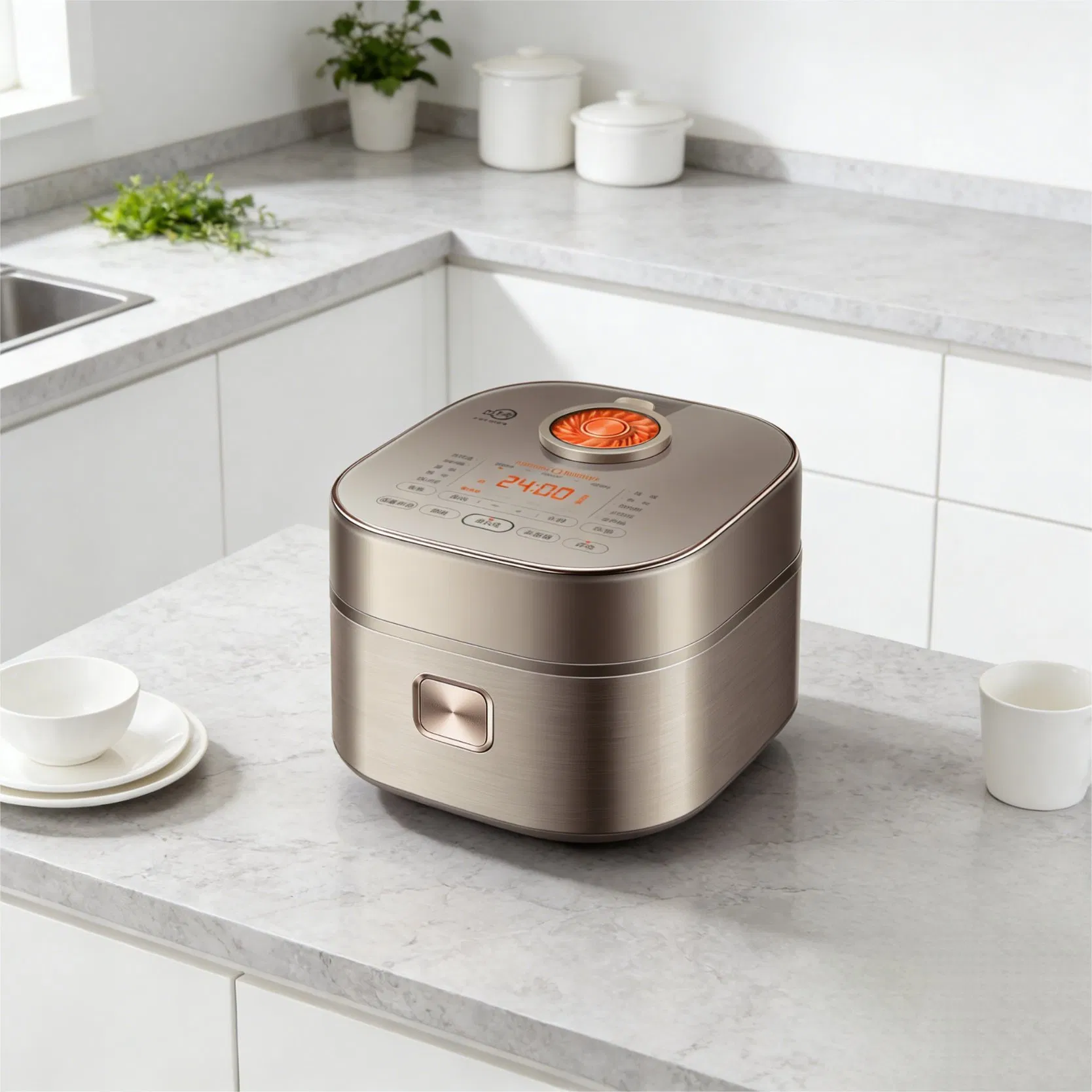 3L Rice Cooker SUS304 1000W Ih Far-Infrared Rice Cooker for Perfectly Fragrant Rice Every Time