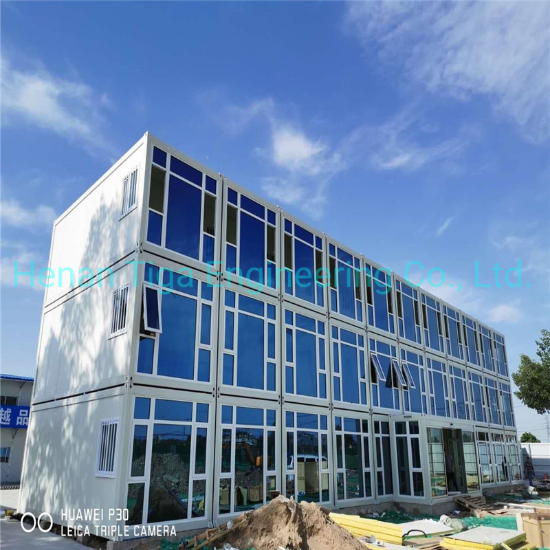 Portable Steel Structure Prefabricated Container Office Building for Students Apartment Housing