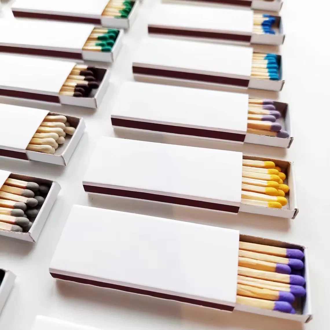 Eco-Friendly Art Paper Matchbox Custom Branding Options