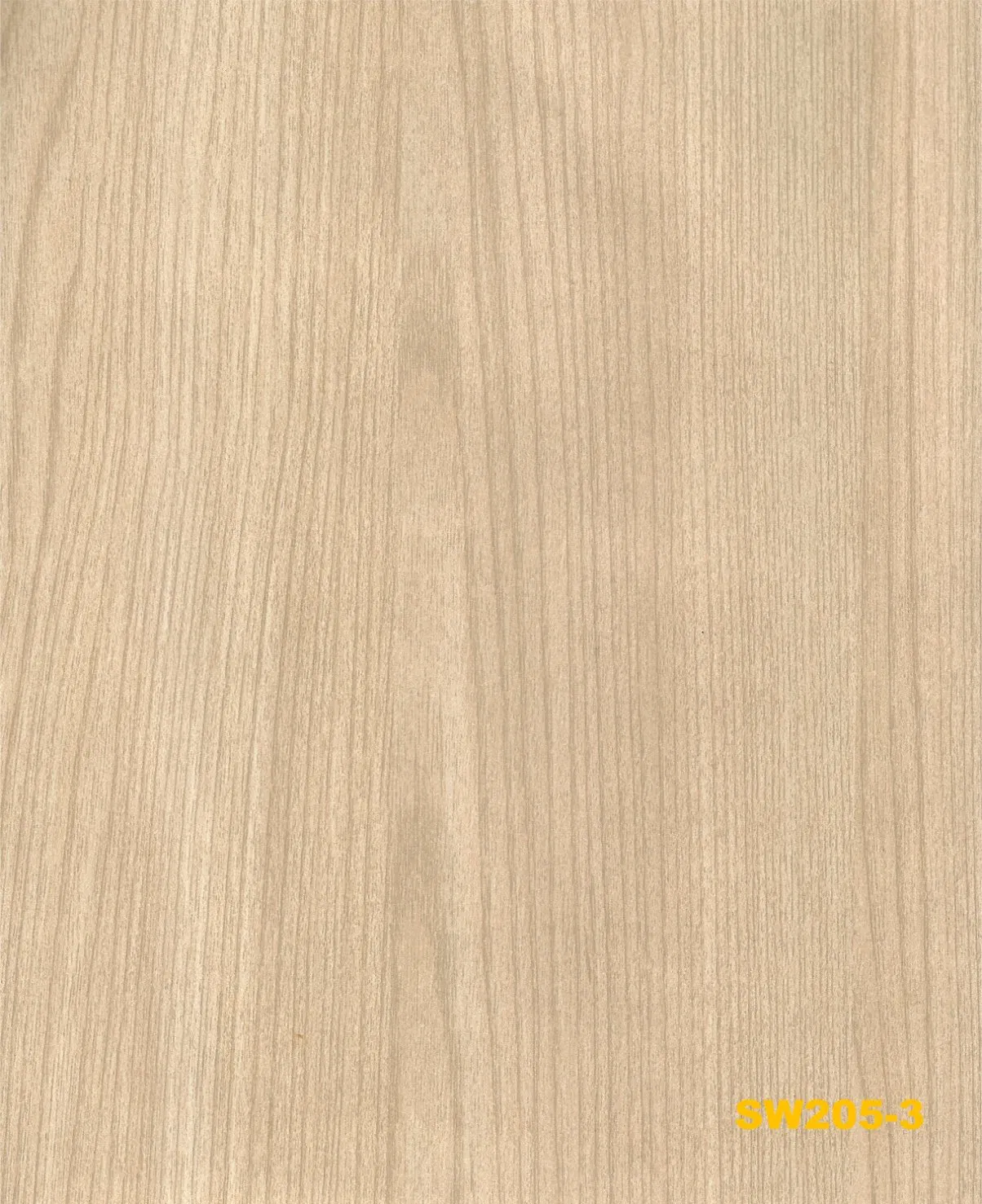 Melamine Inpregnated Laminated Wood Grain Pattern for Furniture Decoration