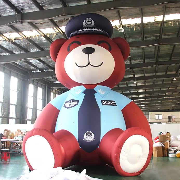 Boyi Bear Inflatable Giant Cartoon Pink Inflatable for Mall Decoration Inflatable Bear