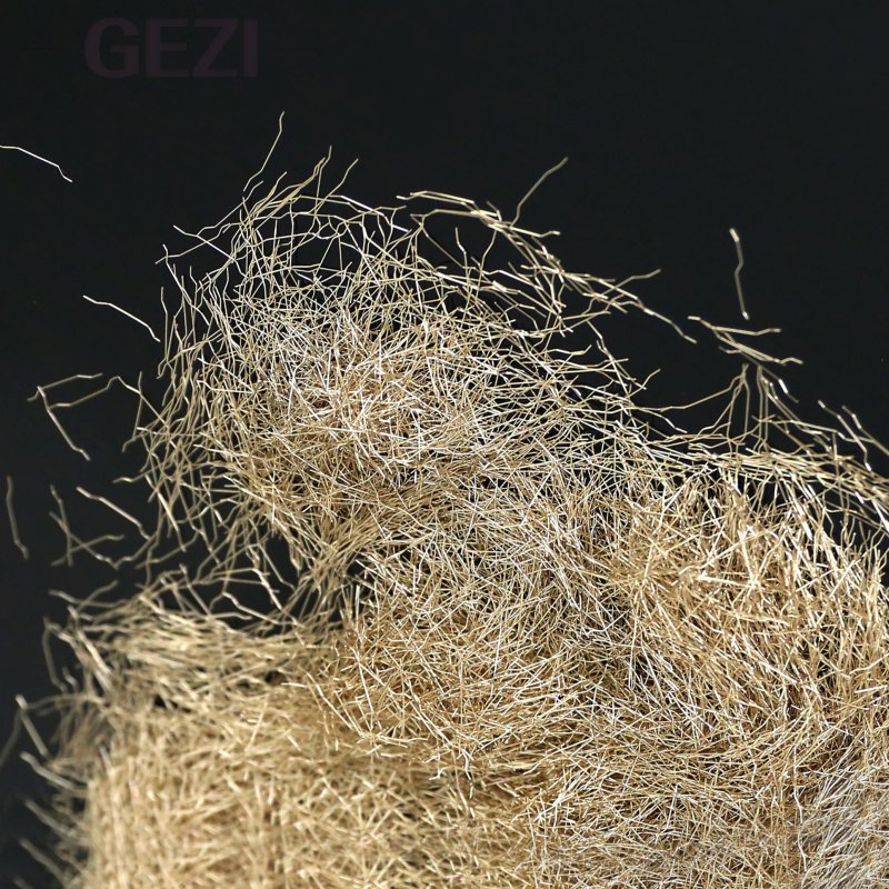 Deformed Glued Steel Fibers for Easy Mixing and Dispersion