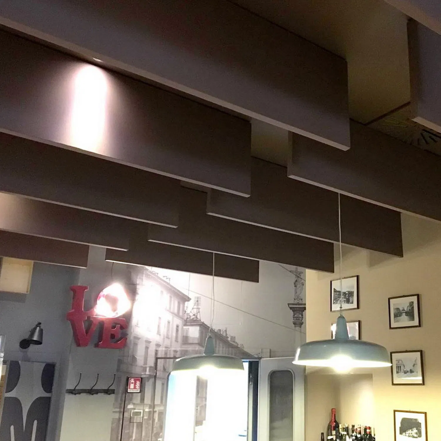 Suspended Acoustical Ceiling Board Acoustic Board Installation Polyester Fibre Acoustic Panel