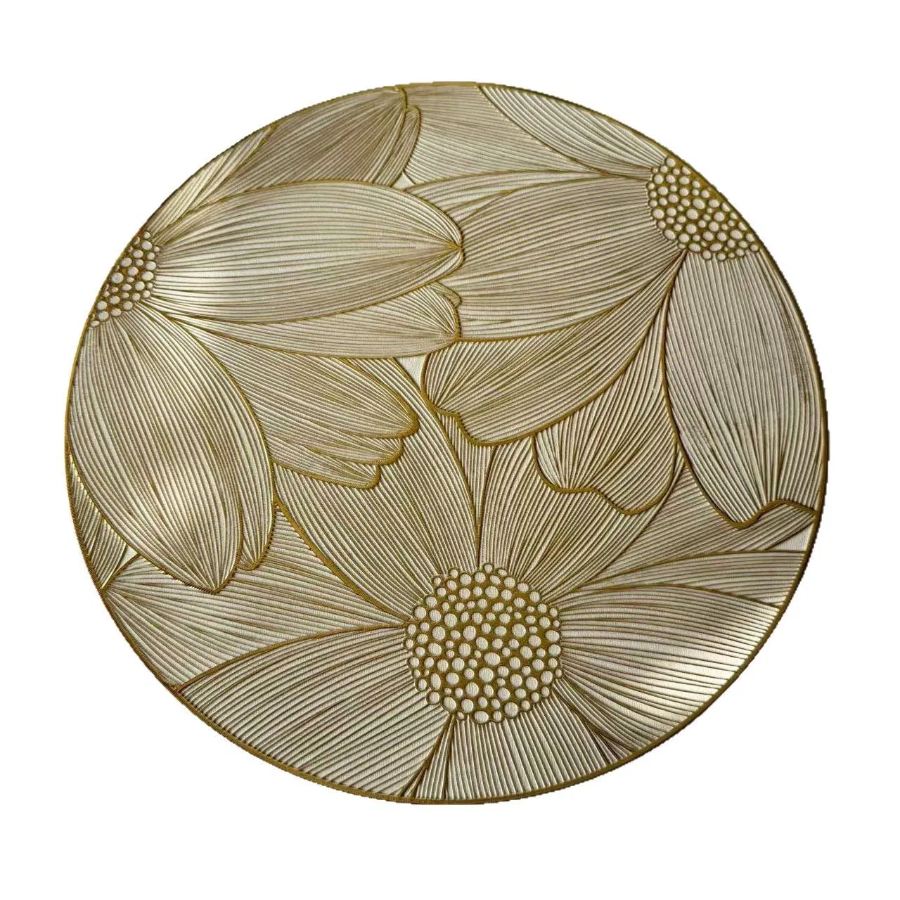 Wholesale New Designs Hot Stamping Elegant Decorative Anti-Scald Placemat