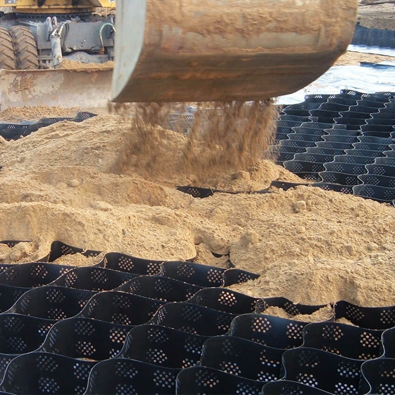 High Quality Road Reinforcement, High Quality Grass Grid Pavers HDPE Geocell, High Quality Honeycomb Geocell