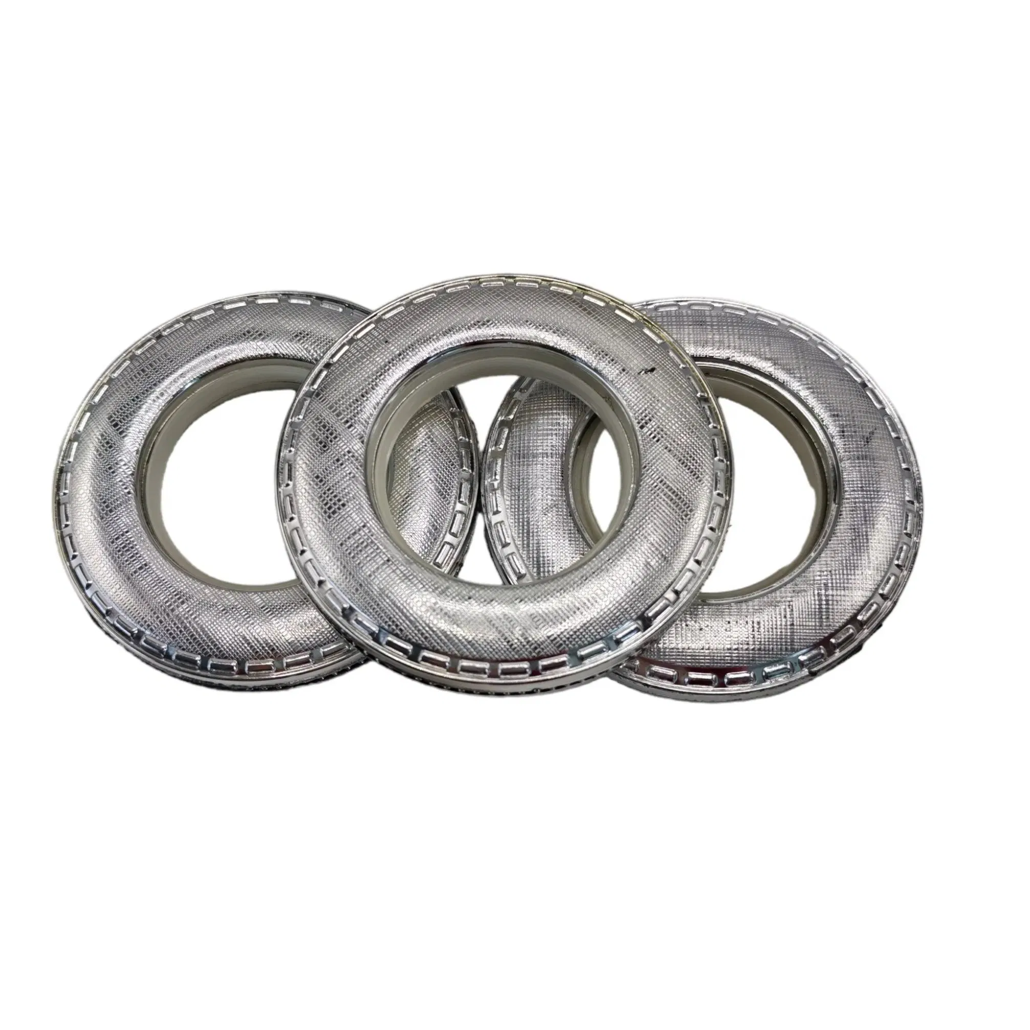 Heavy-Duty Plastic Eyelet Rings for Roman Shades Curtains