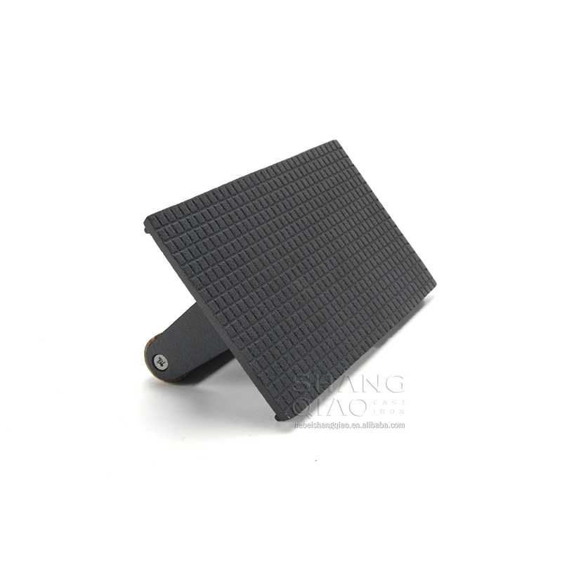 BBQ Tools Cast Iron Pre-Seasoned Steak Meat Press Hamburger Grill Press