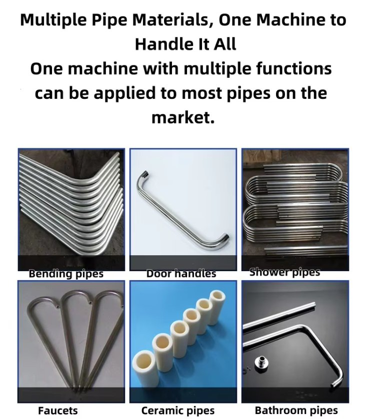 High Quality Automatic Electric Round Tube Bend Stainless Tube Metal Pipe Polishing Machine