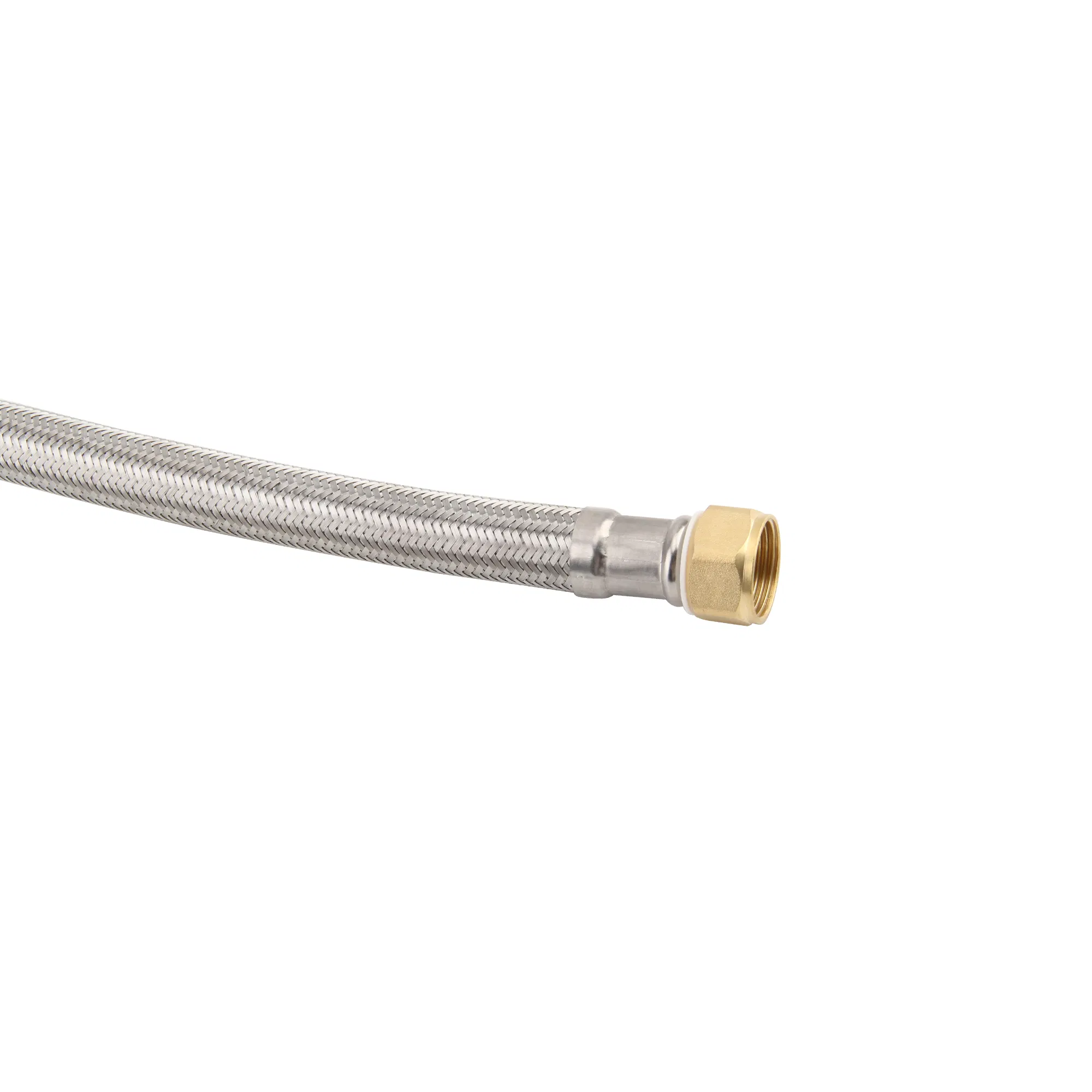 3/4'' Push-Fit X 3/4'' Fip Braided Stainless Steel Repair Hose