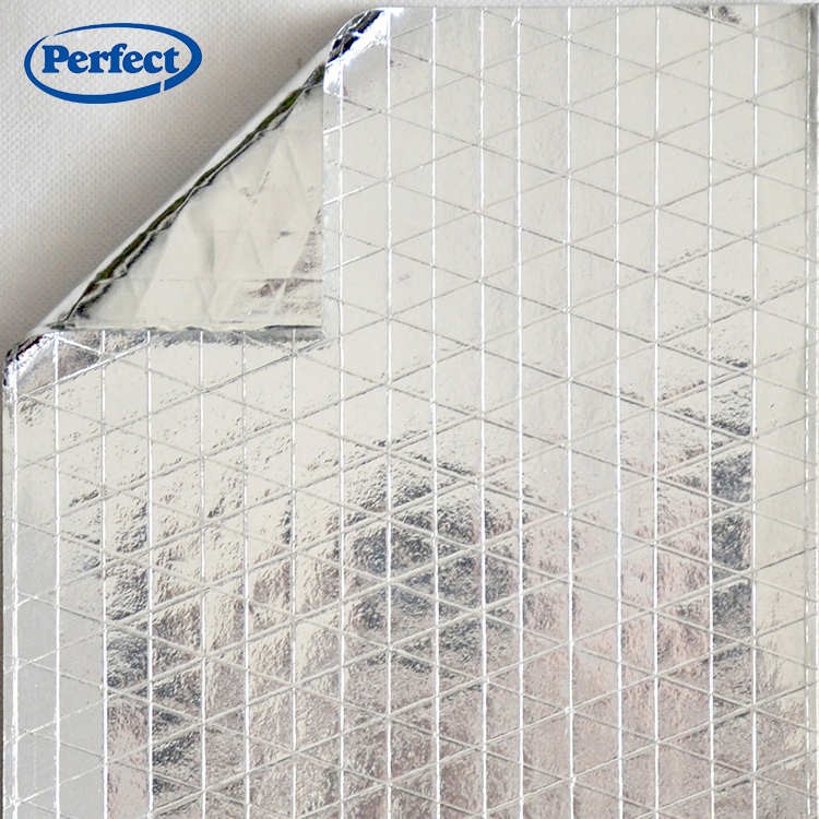 Thermal Insulation Foil Facing Aluminum Foil Insulation R-Value