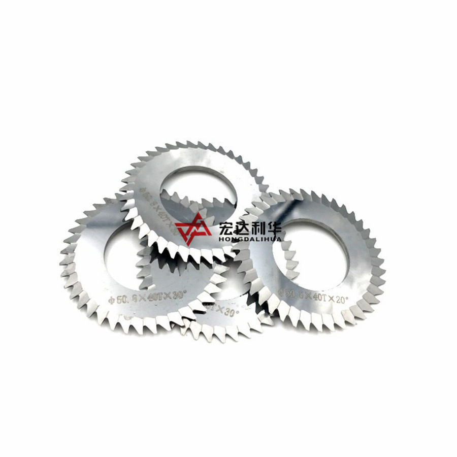 Disc Cutter Tungsten Solid Carbide Saw Blade for Steel Cutting