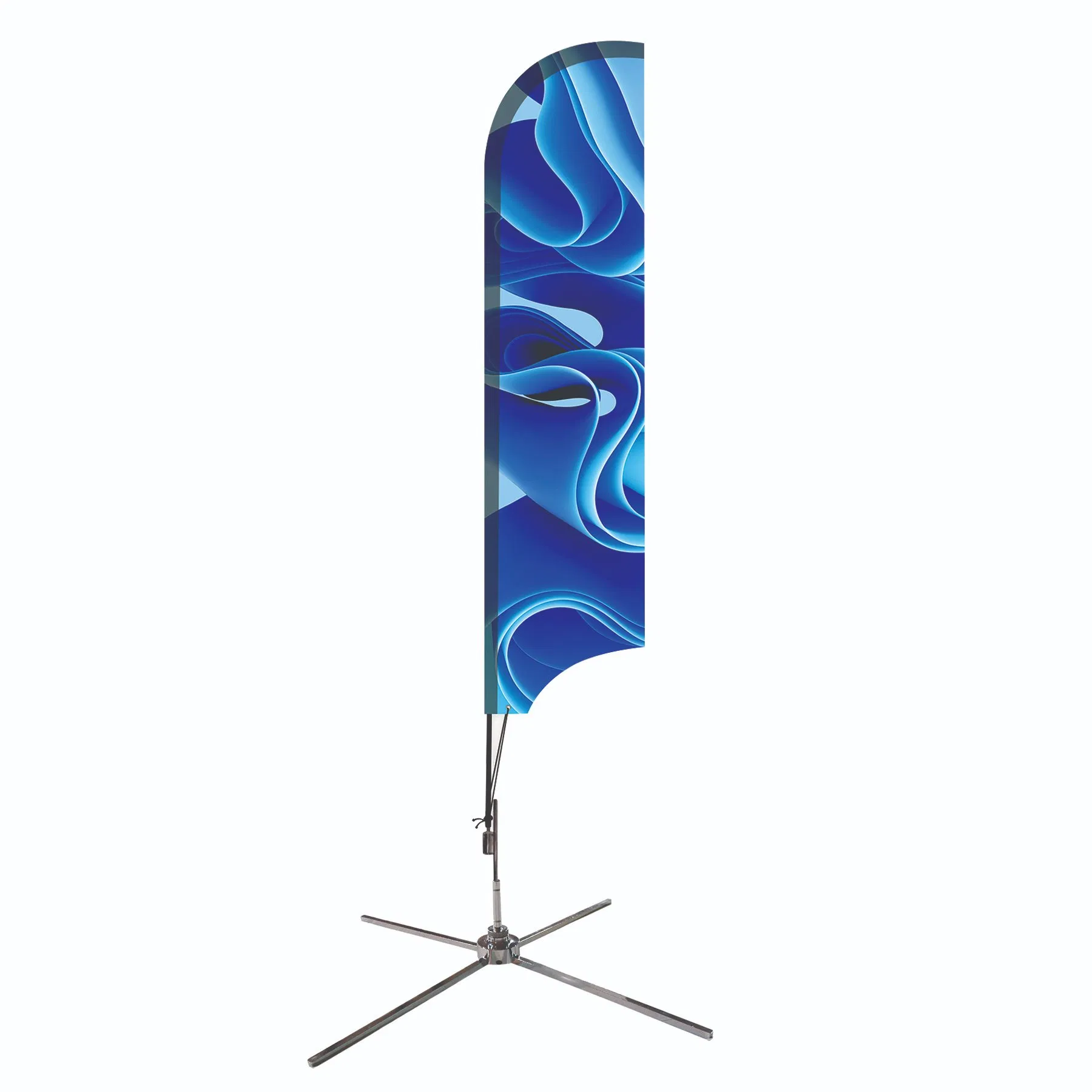 Custom Large Size Rings Polyester Digital Printing Outdoor Advertising Banner
