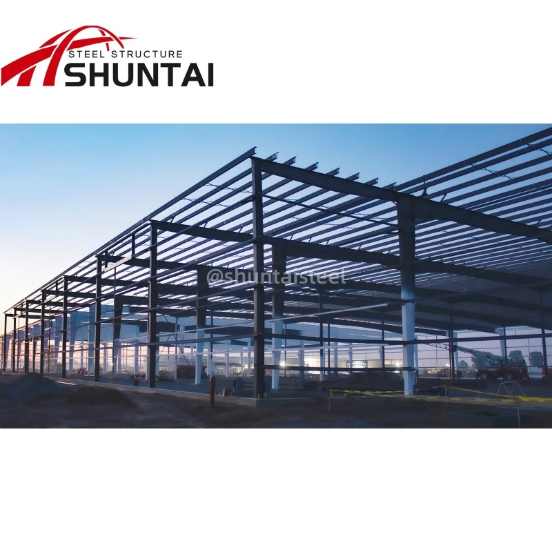 Metal Roof Large Span Modular Building Steel Truss Use Strong Carbon Steel Steel Structure Warehouse