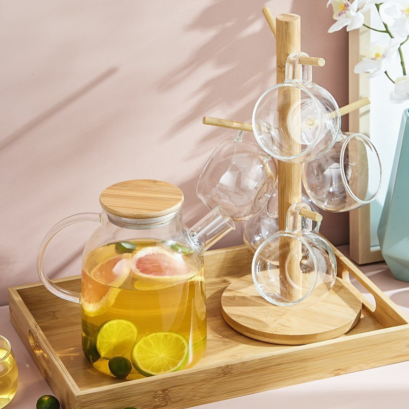 Thickened Glass Teapot Cold Water Teapot Juice Teapot Household Cold Water Teapot