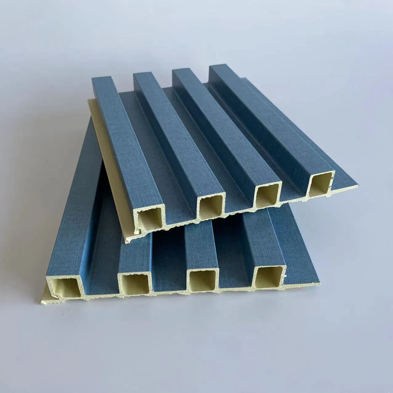 Co-Extrusion Outdoor Decoration WPC Wall WPC Fluted Wall Panel