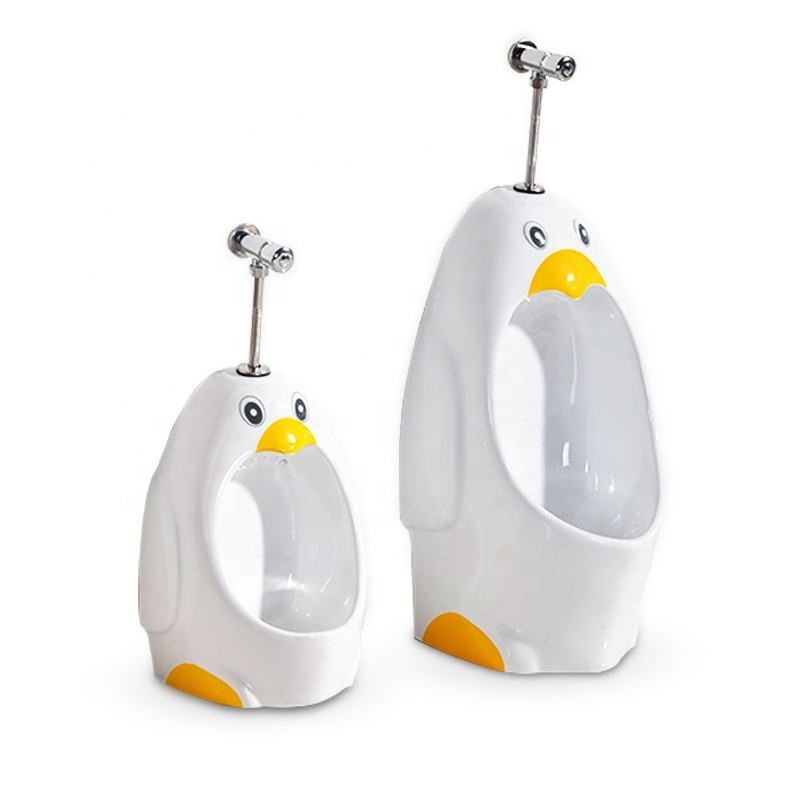 Wholesale Cartoon Sanitary Ware Ceramic Wall Hung Urinal for Kid