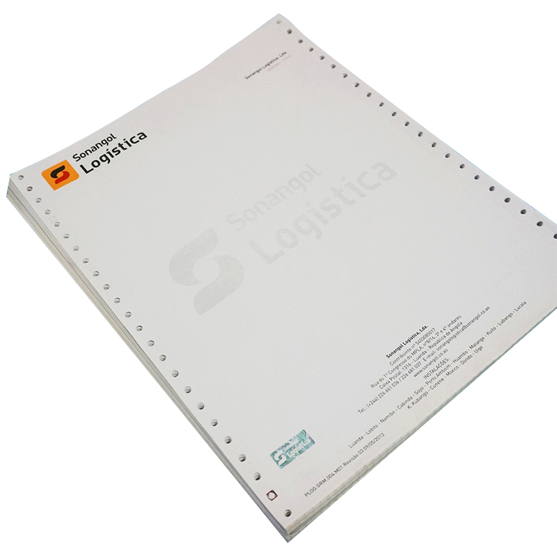 Continuous Computer Paper 9.5X5.5 1/2/3/4ply Office Printing Carbonless Paper Roll
