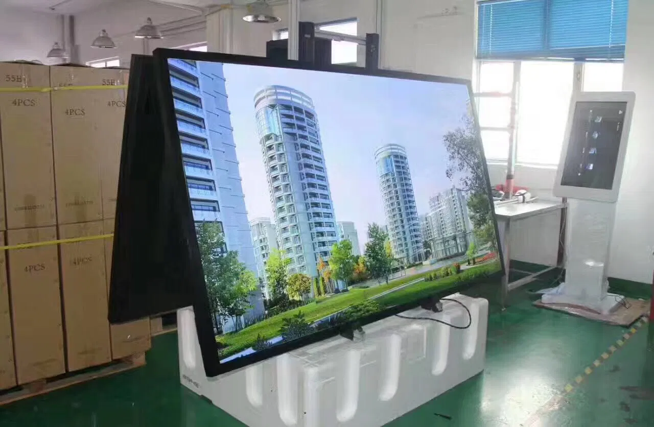 High Brightness 65inch LCD CCTV 4K UHD Commercial Monitor LCD TV