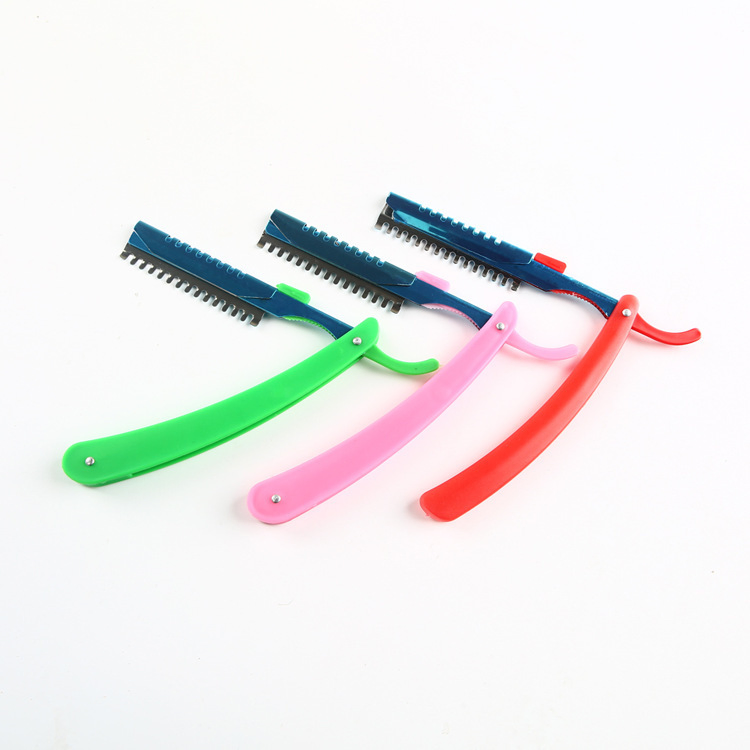 Eyebrow Trimmer Folding Stainless Steel Eyebrow Razor