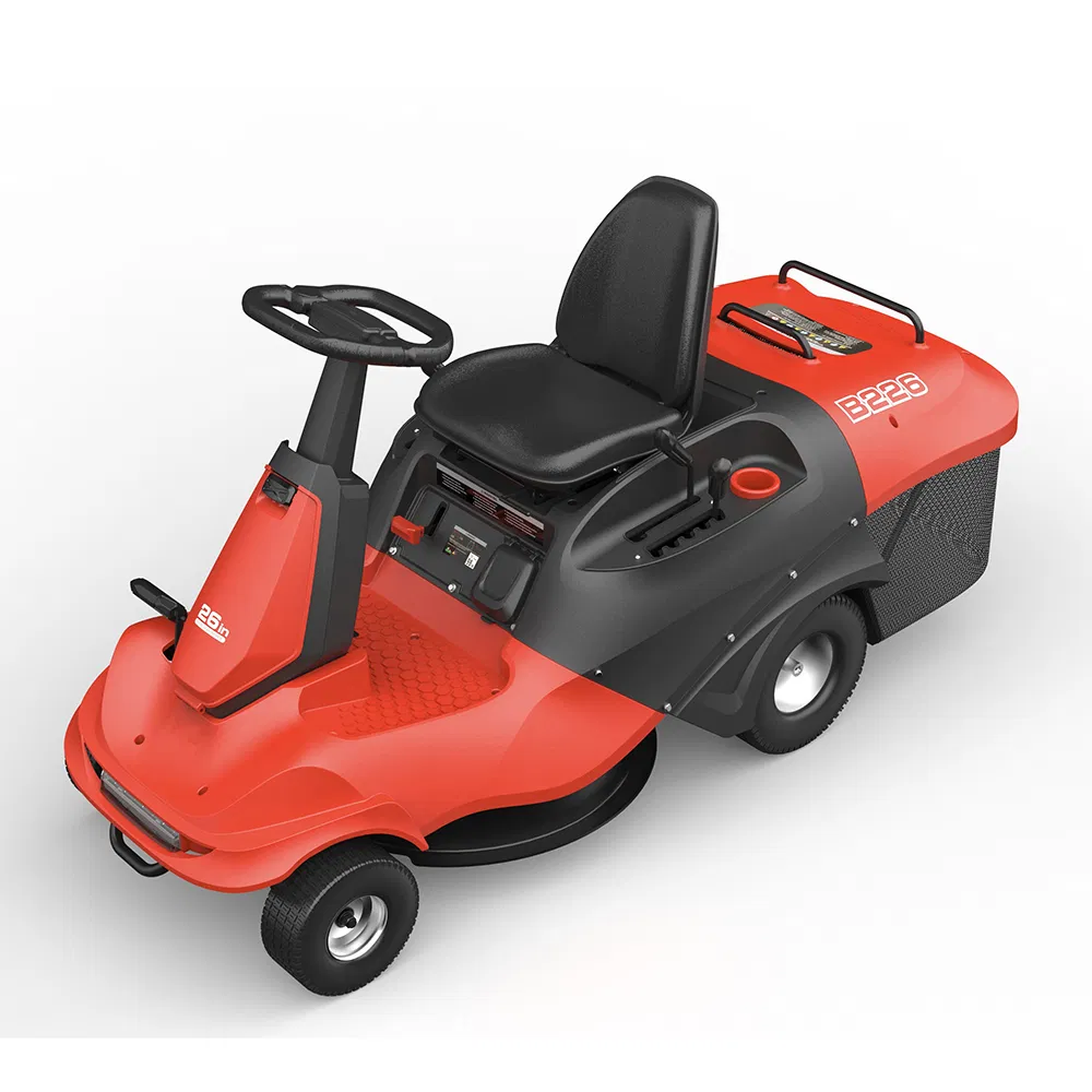Gasoline Ride-on Lawn Mower with Electric Start for Easy Lawn Care (QG26)