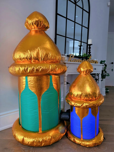 2023 New Giant Ramadan Decoration Inflatable Mosque for Sale