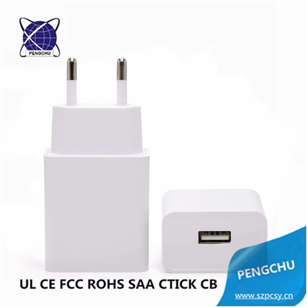 Сетевой адаптер USB 5V 1A/2A/2.1A для телефона