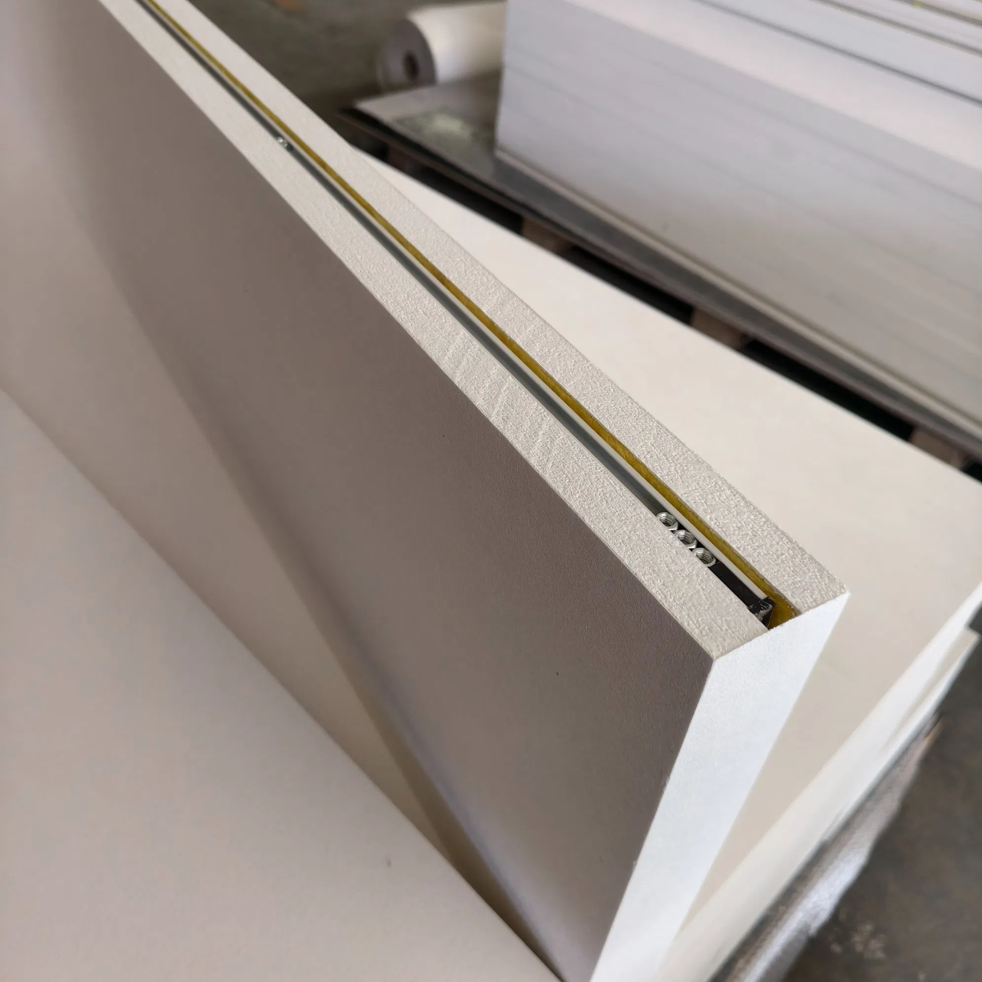 Fiberglass Acoustic Ceiling Baffle for Supermarket Ceiling Decor with Fireproof Class a
