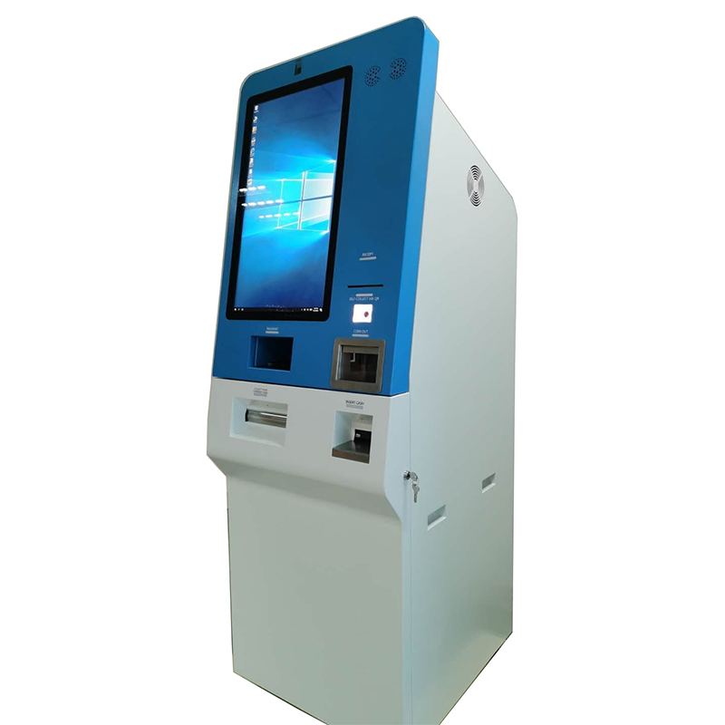 Custom Crypto Currency Exchange Machine Bill Payment Kiosk with Cash Dispenser