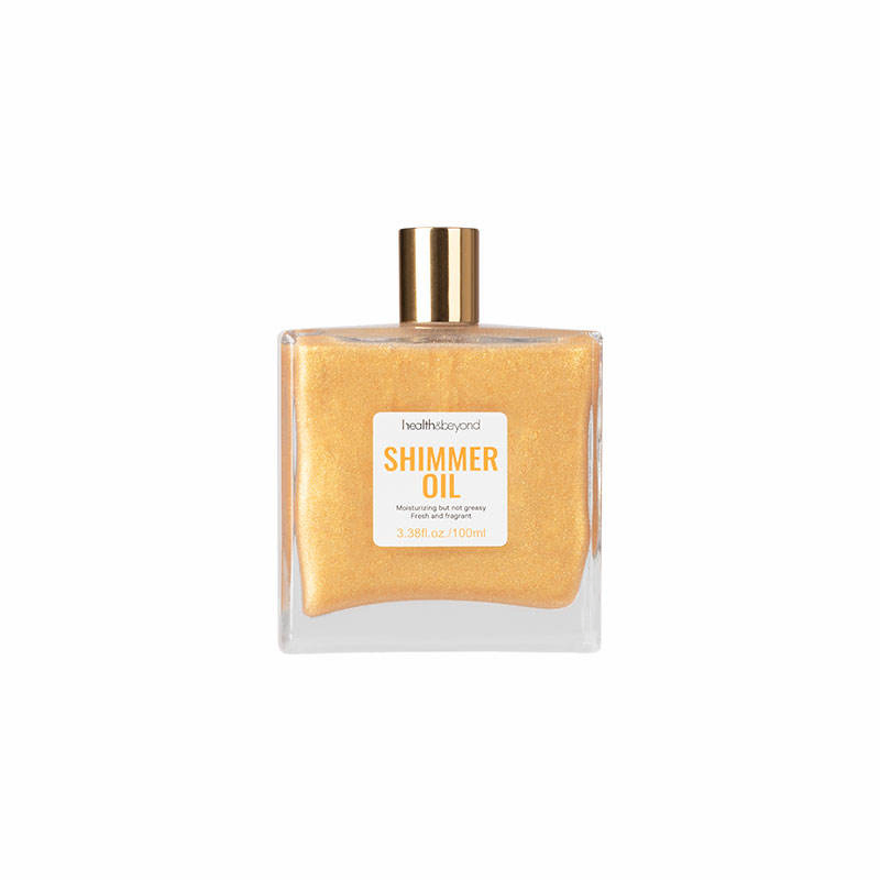 Face and Body Glow Serum Liquid Highlighter Massage Body Shimmer Oil