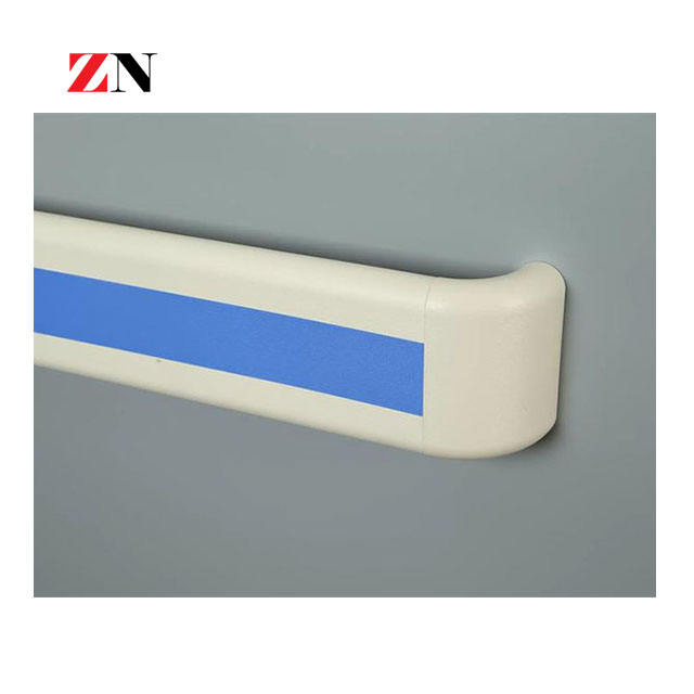 Factory Supply PVC Handrail for Hospital High Quality Wall Guard Rails for Hospitals